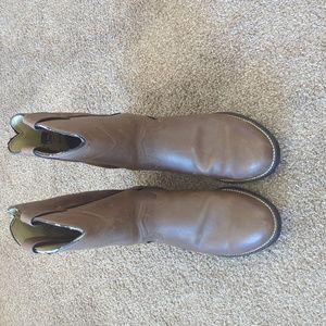 JUSTIN Basic Brown Cowboy Boots